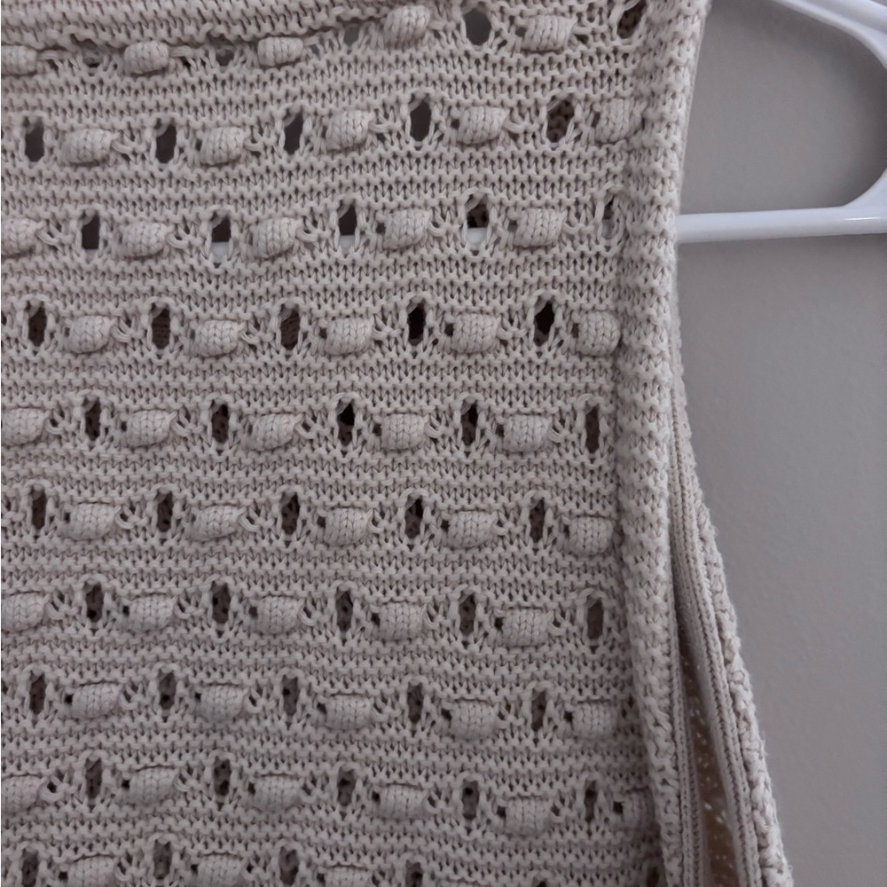 Frame | the bauble open knit cotton sweater - Picture 8 of 8